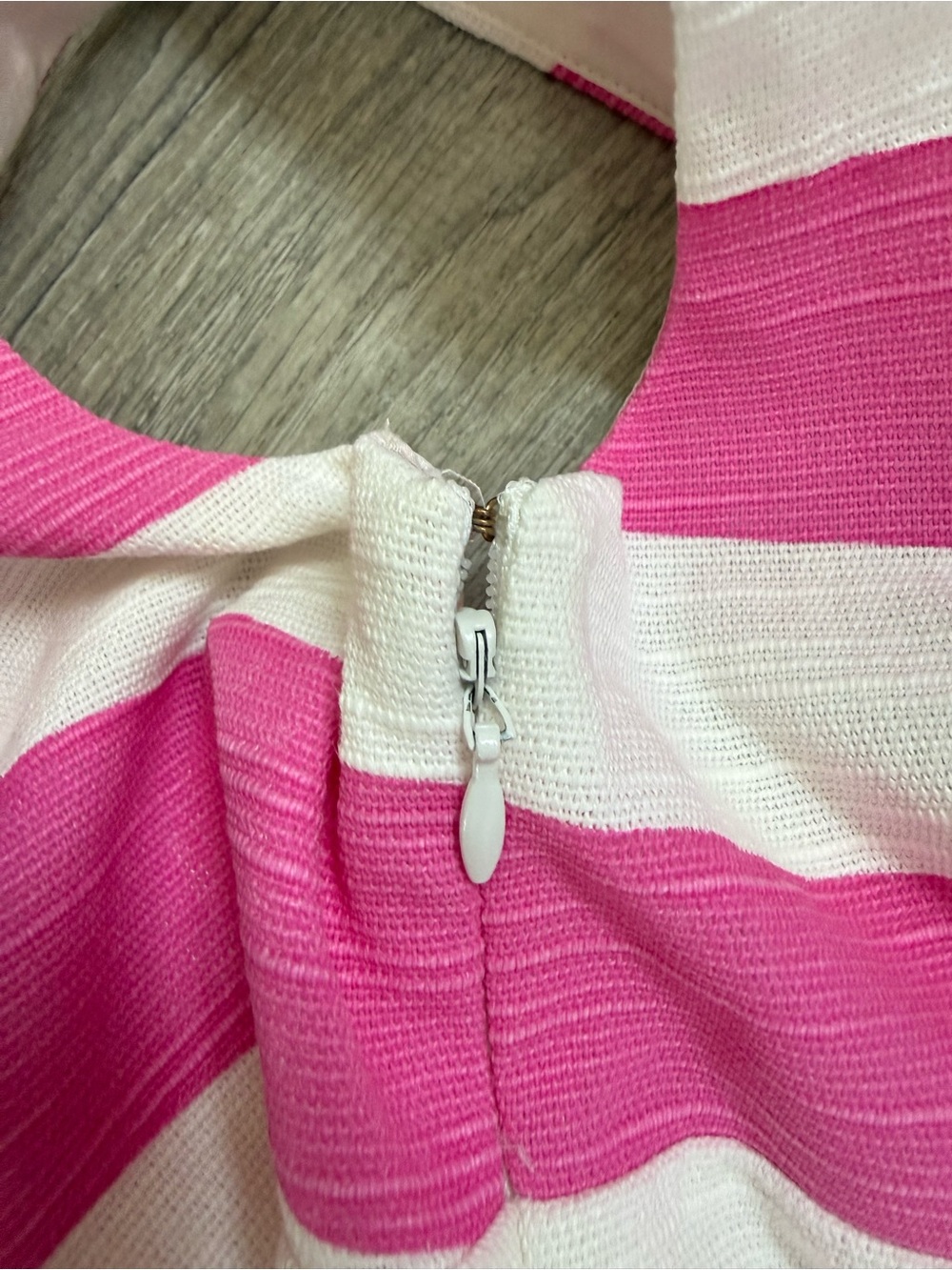 kate spade‎ Striped "silverscreen" Mini Dress Pink Bow. 🎀 Barbie - Picture 8 of 8